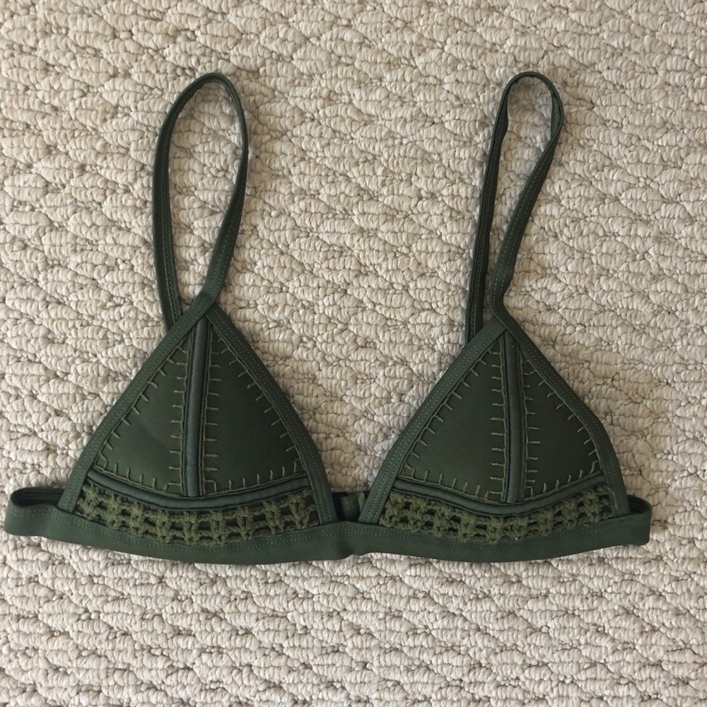 triangl swimwear bikini top
